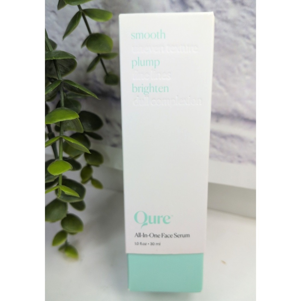 SEALED!🥰Qure All In One Hyaluronic Acid Serum Face Facial Niacinamides 1oz/3ml